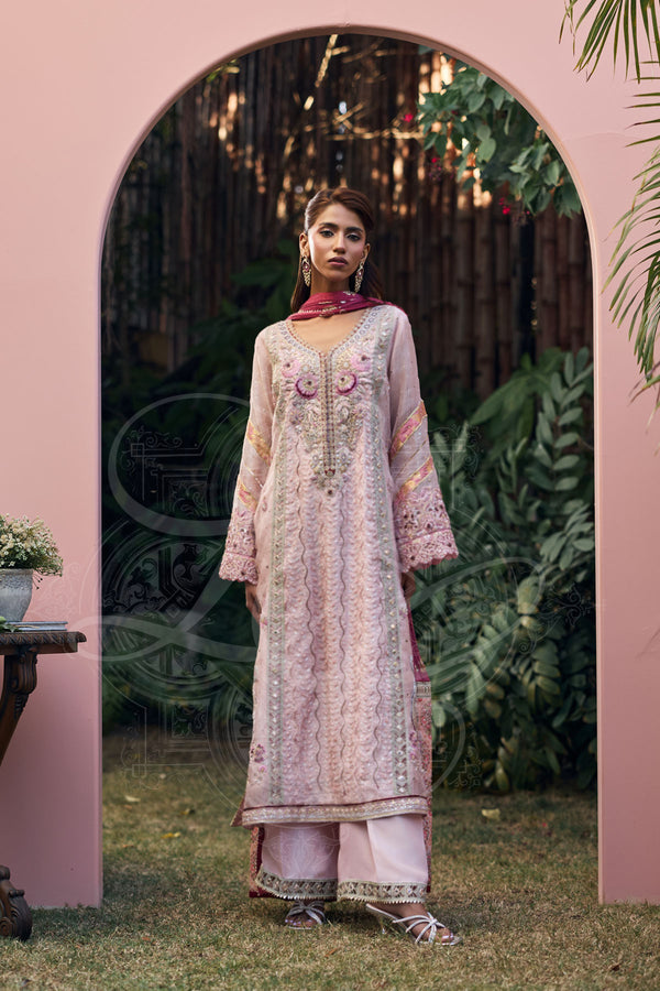 Afrozeh | Basic Pret 26 RTW | NACRE by Afrozeh - Designer Dress  - Type : Ladies Clothes - Available at Libayah - 100% Original 