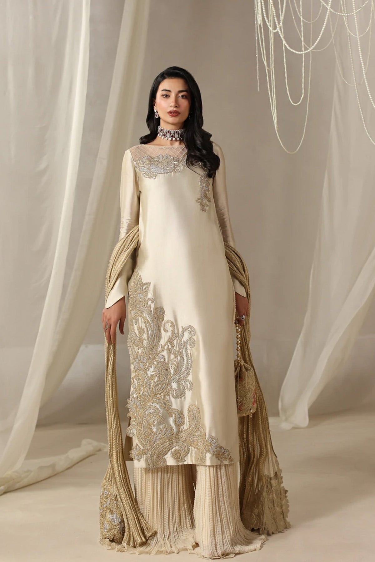 Musferah Saad | Into Twilight | Lyra by Musferah Saad - Designer Dress  - Type : Ladies Clothes - Available at Libayah - 100% Original 