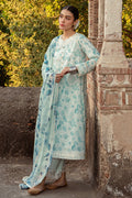Cross Stitch | Premium Lawn 24 | WHISPERING DOVE by Cross Stitch - Designer Dress - Type: Ladies Clothes - Available at Libayah - 100% Original