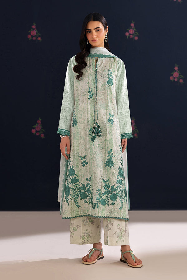 Baroque | Luxury Summer Pret | UF-4456 by Baroque - Designer Dress  - Type : Ladies Clothes - Available at Libayah - 100% Original 