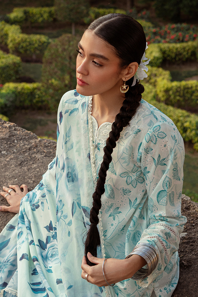 Cross Stitch | Premium Lawn 24 | WHISPERING DOVE by Cross Stitch - Designer Dress - Type: Ladies Clothes - Available at Libayah - 100% Original