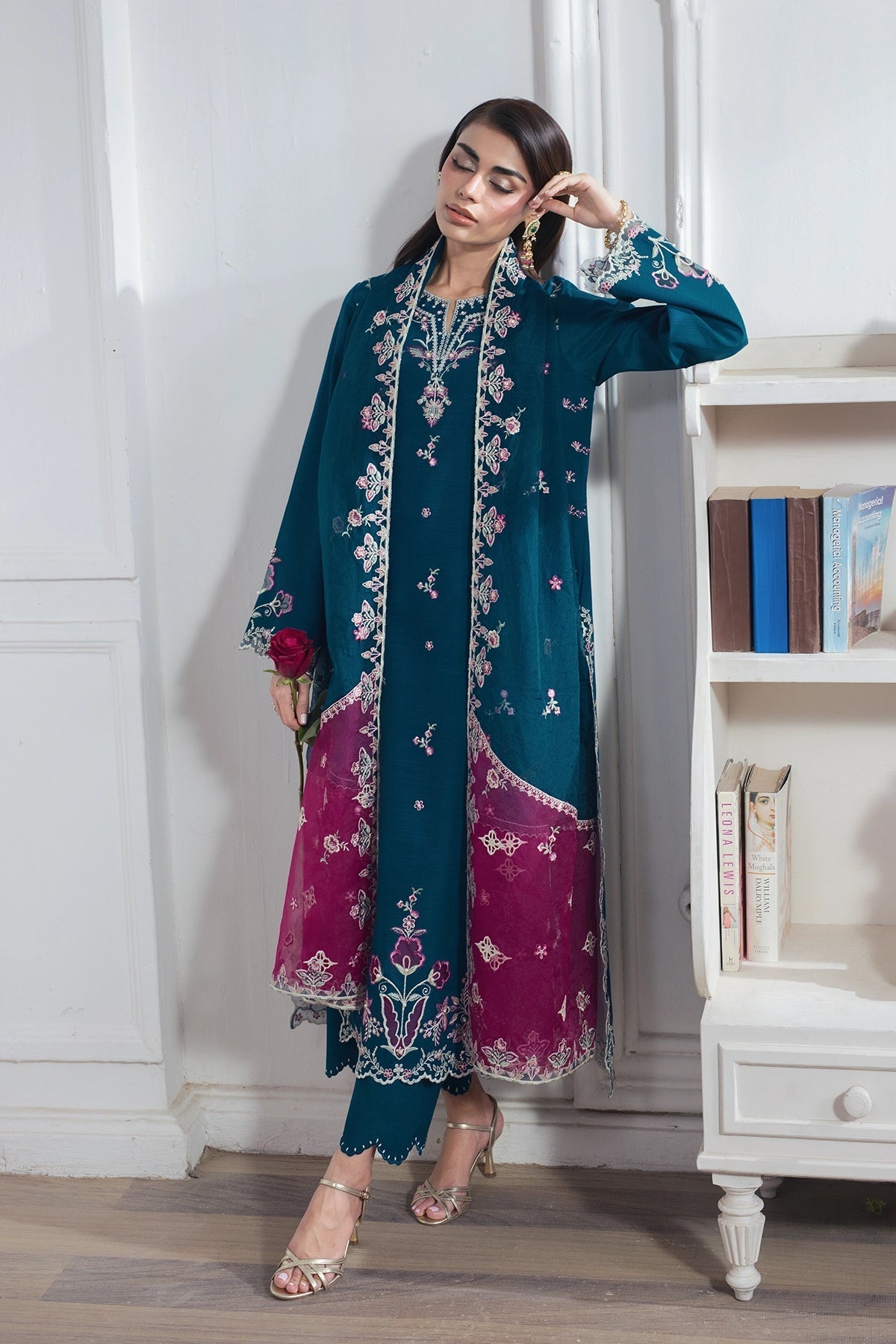 Rangrasiya | Lumeire Silk |Carmin by Rangrasiya - Designer Dress  - Type : Ladies Clothes - Available at Libayah - 100% Original 