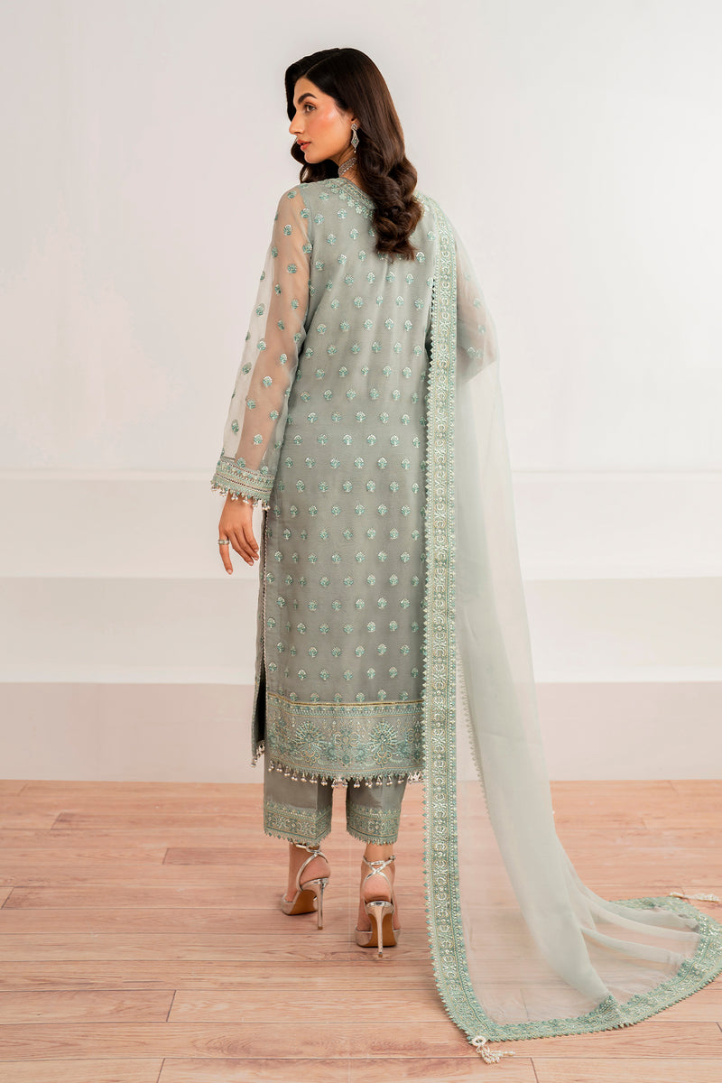 Baroque | Formal Collection | CHIFFON UF-692 by Baroque - Designer Dress - Type: Ladies Clothes - Available at Libayah - 100% Original