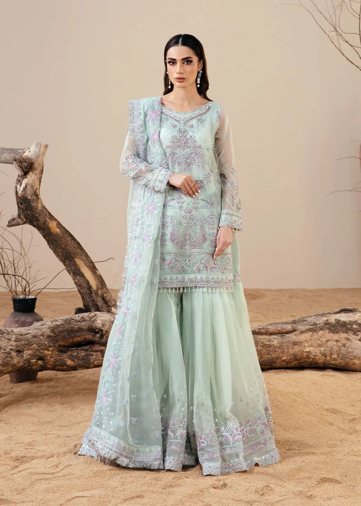 Dastoor | Noor-E-Jahan Wedding Collection'24 | Whisper by Dastoor - Designer Dress - Type: Ladies Clothes - Available at Libayah - 100% Original