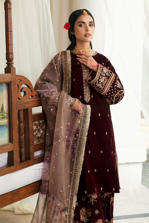 Baroque | Velvet 25 | UF-250 by Baroque - Designer Dress  - Type : Ladies Clothes - Available at Libayah - 100% Original 