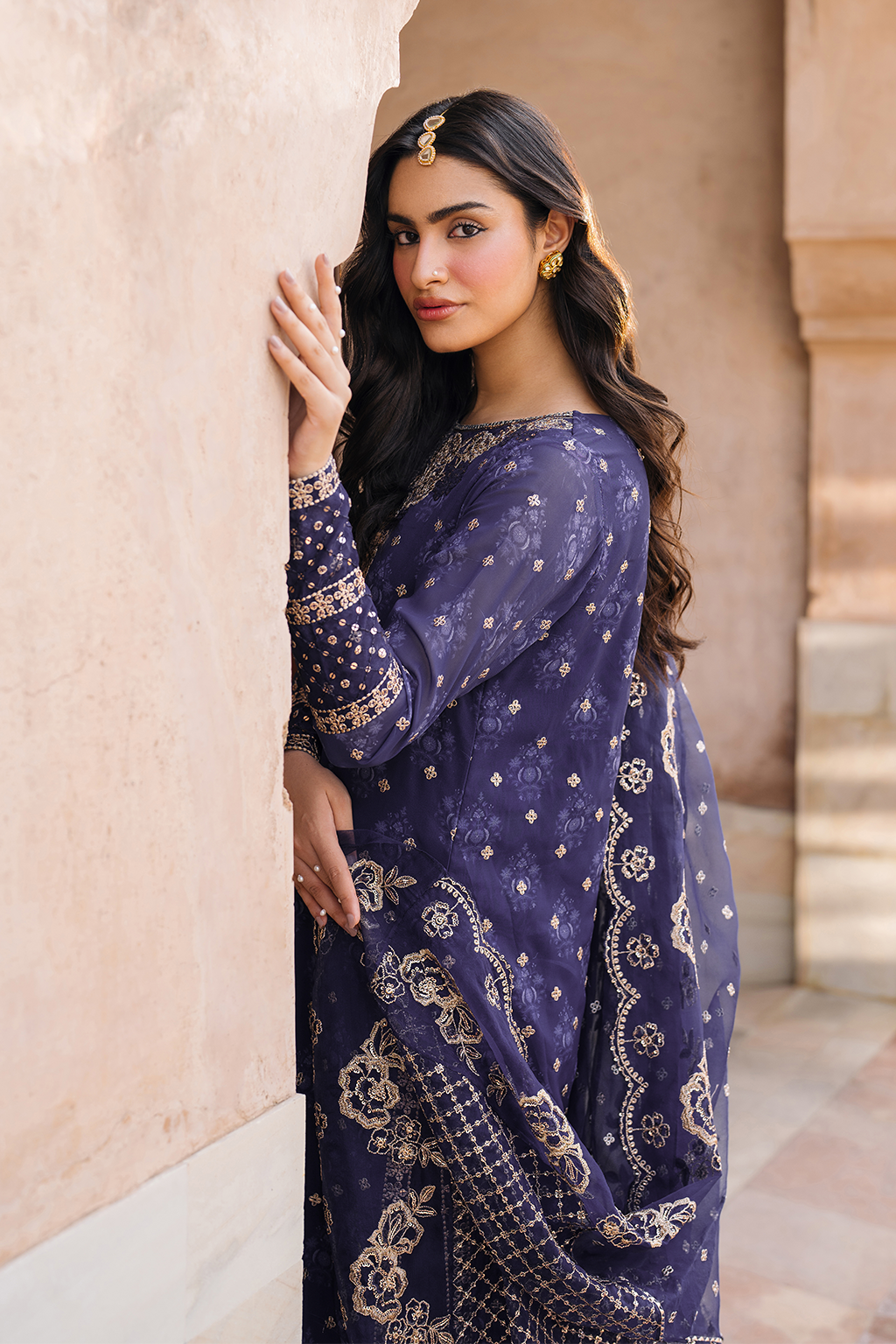 Iznik | Bandhani Formals | UE-325 by Iznik - Designer Dress - Type: Ladies Clothes - Available at Libayah - 100% Original