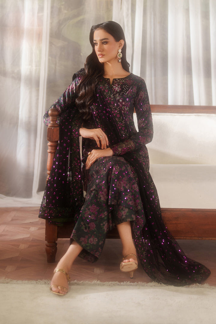 Iznik | Printed Formals | UE-537 by Iznik - Designer Dress  - Type : Ladies Clothes - Available at Libayah - 100% Original 