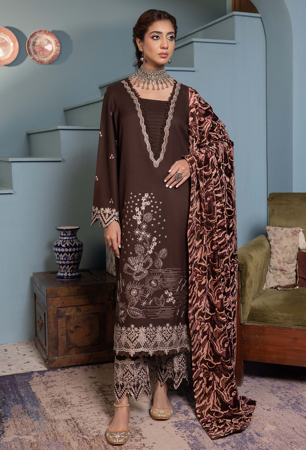 Humdum | Zouq 25 | D10 by Humdum - Designer Dress  - Type : Ladies Clothes - Available at Libayah - 100% Original 