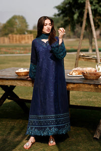 Azure | Luxury Lawn 26 | Blueberry by Azure - Designer Dress  - Type : Ladies Clothes - Available at Libayah - 100% Original 