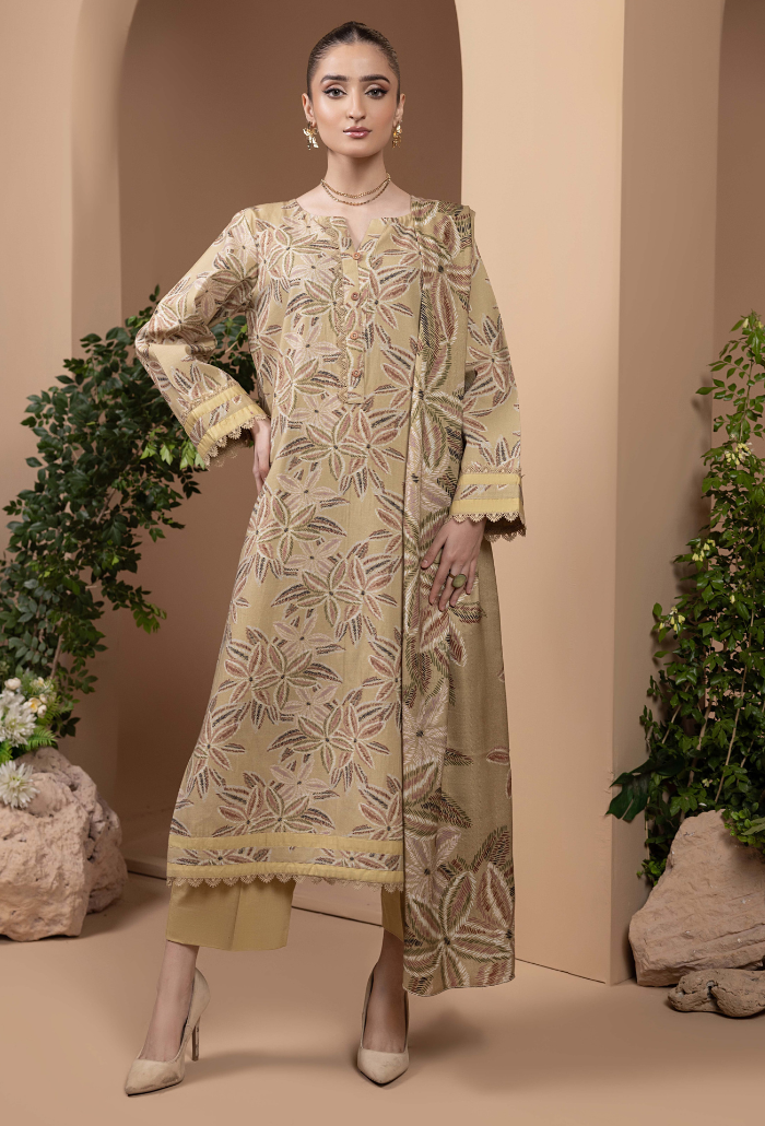 Humdum | Zara Winter 24 | Zara - D03 by HumDum - Designer Dress - Type: Casuals - Available at Libayah - 100% Original