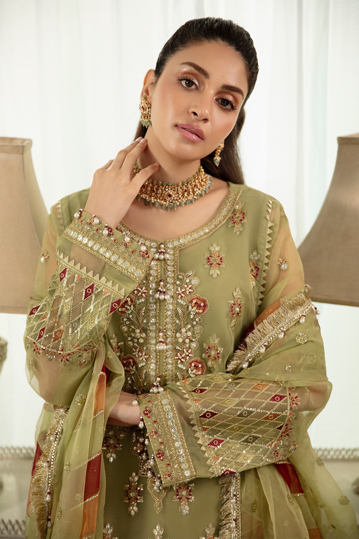 Raeesa Premium | Dehleez Formals | Dl 1032 by Raeesa Premium - Designer Dress  - Type : Ladies Clothes - Available at Libayah - 100% Original 