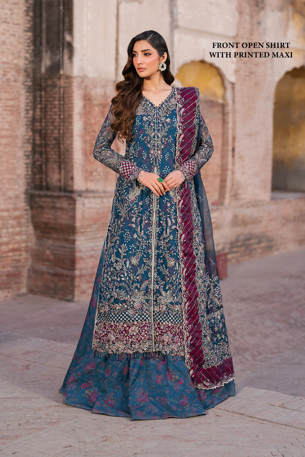 Iznik | Luxury Chiffon | ILC-03 by Iznik - Designer Dress - Type: Ladies Clothes - Available at Libayah - 100% Original