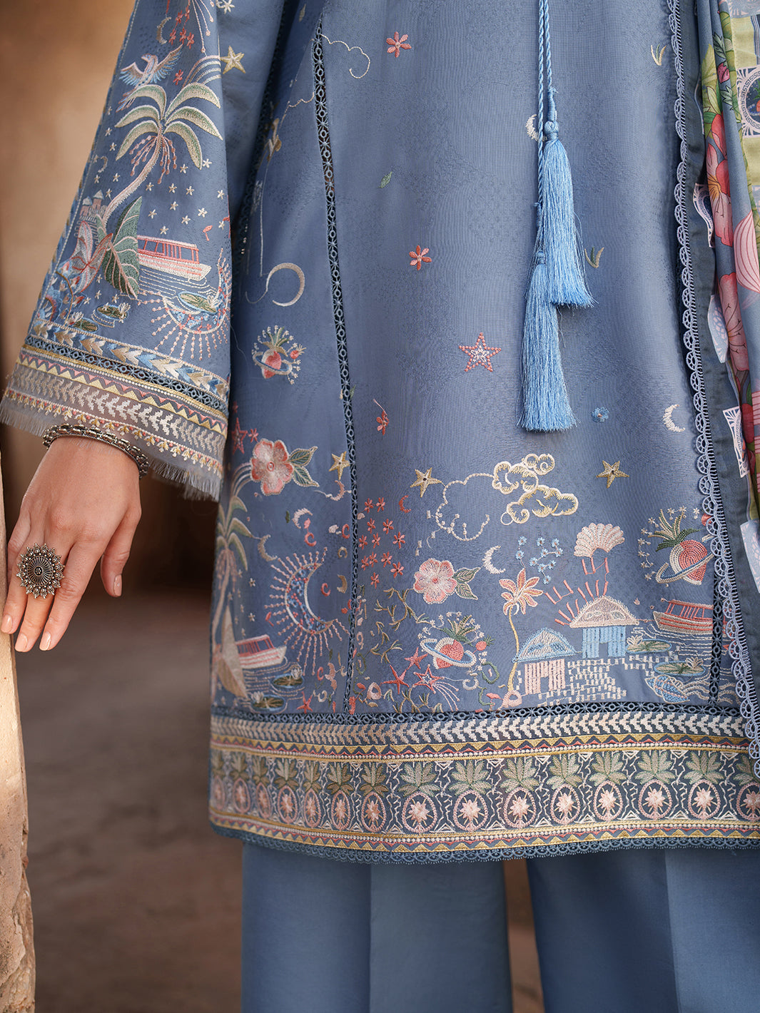 Binilyas | Suroor Eid Pret 26 | 242-B - Designer Dress - Type : Ladies Clothes - Available at Libayah - 100% Original