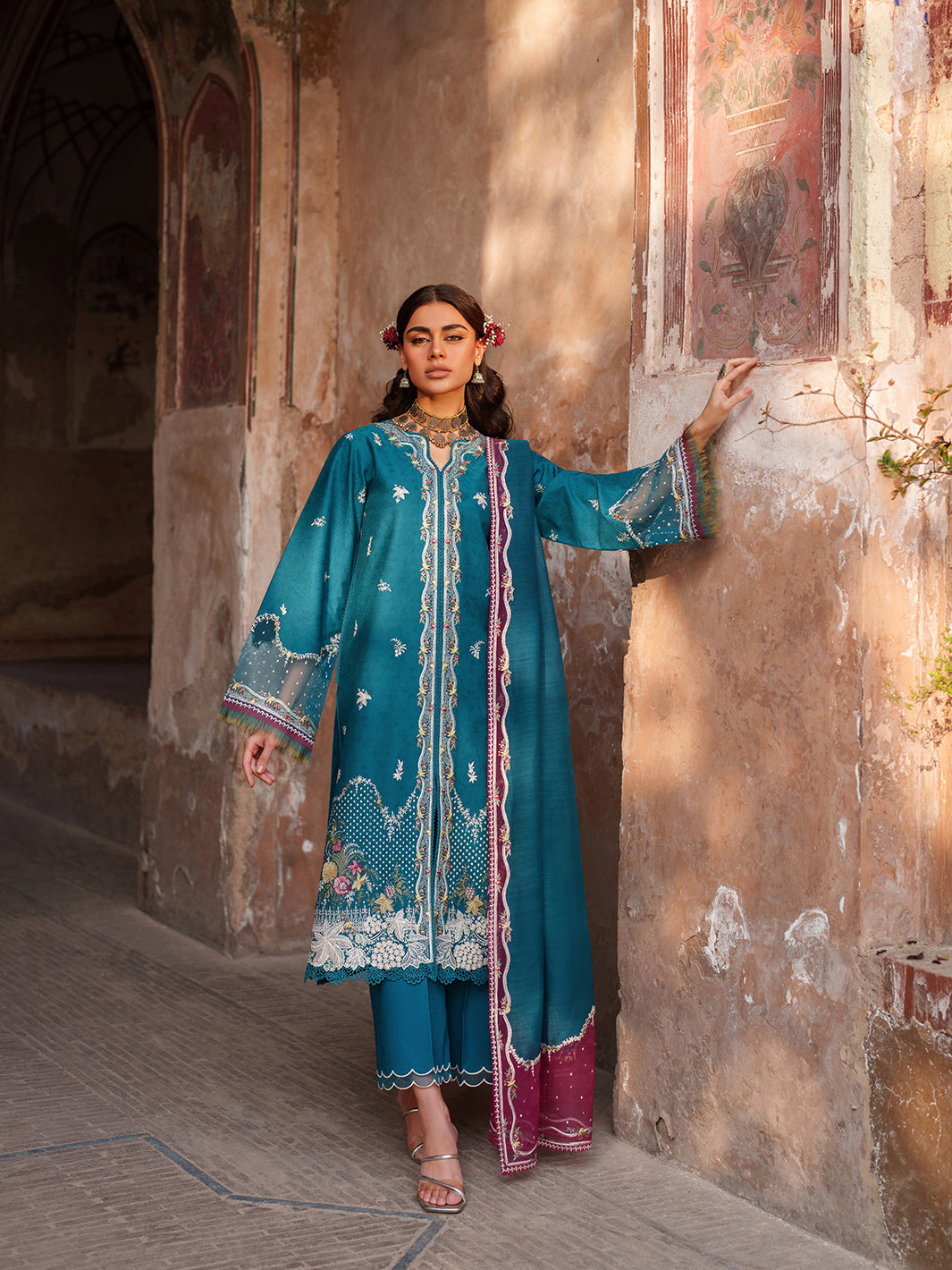 Binilyas | Suroor Eid Pret 26 | 243-B - Designer Dress - Type : Ladies Clothes - Available at Libayah - 100% Original