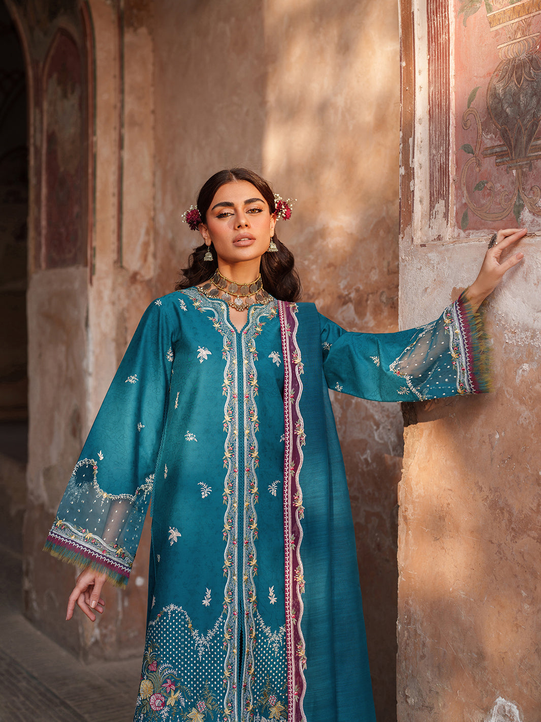 Binilyas | Suroor Eid Pret 26 | 243-B - Designer Dress - Type : Ladies Clothes - Available at Libayah - 100% Original
