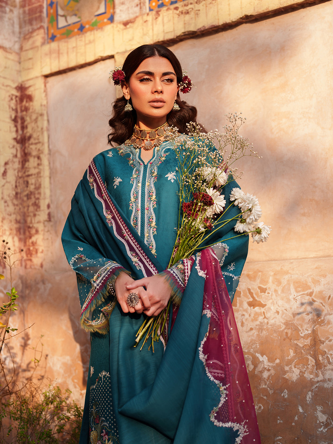 Binilyas | Suroor Eid Pret 26 | 243-B - Designer Dress - Type : Ladies Clothes - Available at Libayah - 100% Original