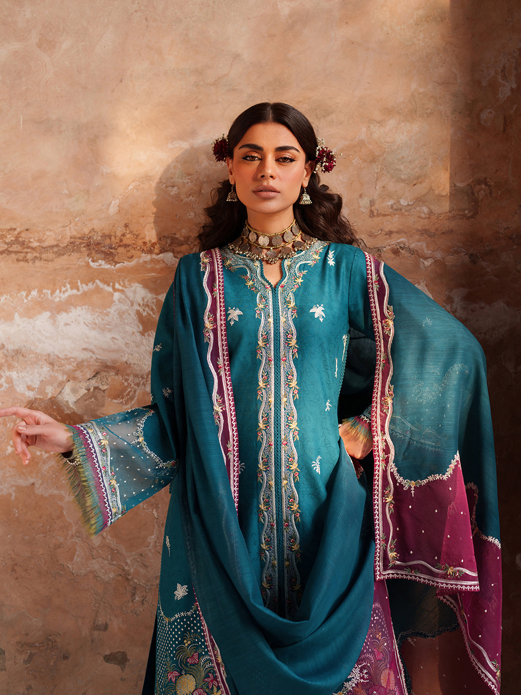 Binilyas | Suroor Eid Pret 26 | 243-B - Designer Dress - Type : Ladies Clothes - Available at Libayah - 100% Original