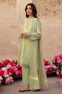 Cross Stitch | Premium Lawn 24 | MISTED GREEN by Cross Stitch - Designer Dress - Type: Ladies Clothes - Available at Libayah - 100% Original