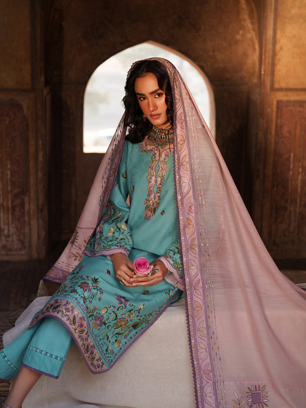 Binilyas | Suroor Eid Pret 26 | 247-A - Designer Dress - Type : Ladies Clothes - Available at Libayah - 100% Original