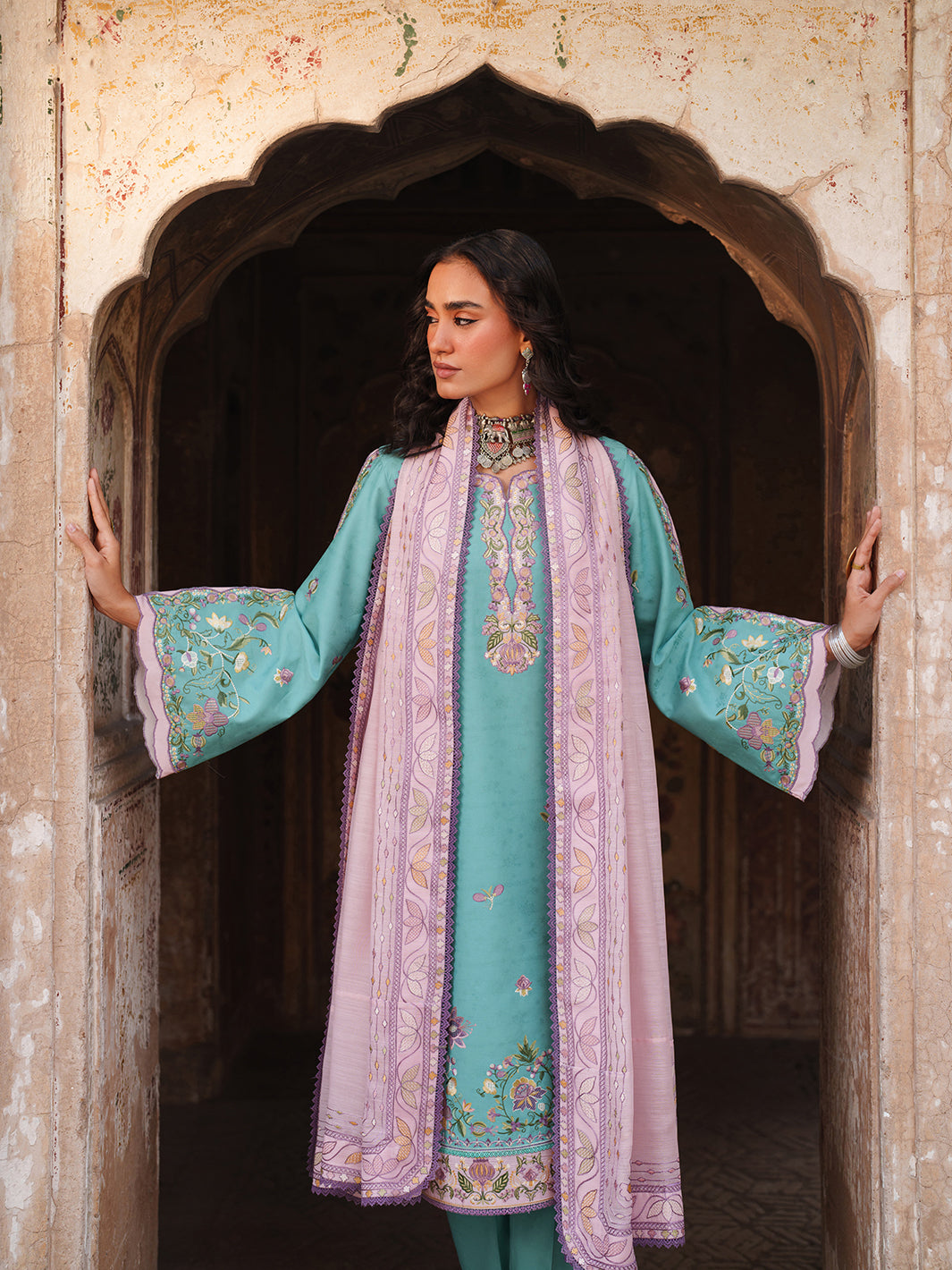 Binilyas | Suroor Eid Pret 26 | 247-A - Designer Dress - Type : Ladies Clothes - Available at Libayah - 100% Original