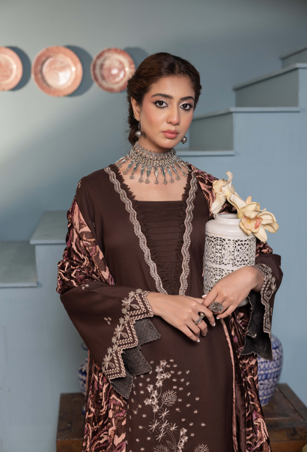 Humdum | Zouq 25 | D10 by Humdum - Designer Dress  - Type : Ladies Clothes - Available at Libayah - 100% Original 