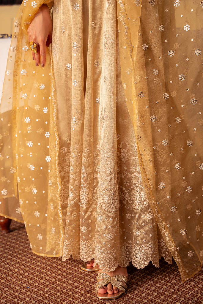 Cross Stitch | Luxury Pret | AMBER AURA by Cross Stitch - Designer Dress - Type: Luxury - Available at Libayah - 100% Original