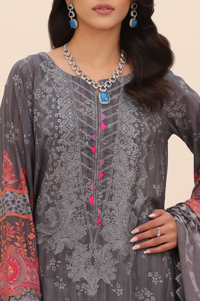 Charizma | Naranji Embroidered Lawn 24 | CN4-006 by Charizma - Designer Dress - Type: Ladies Clothes - Available at Libayah - 100% Original