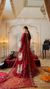 Zebtan | Zircon Wedding Formals | ANARKALI ZQ-09 by Zebtan - Designer Dress - Type: Ladies Clothes - Available at Libayah - 100% Original