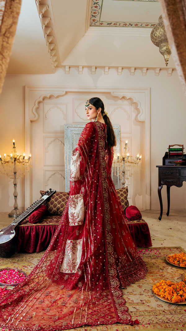 Zebtan | Zircon Wedding Formals | ANARKALI ZQ-09 by Zebtan - Designer Dress - Type: Ladies Clothes - Available at Libayah - 100% Original