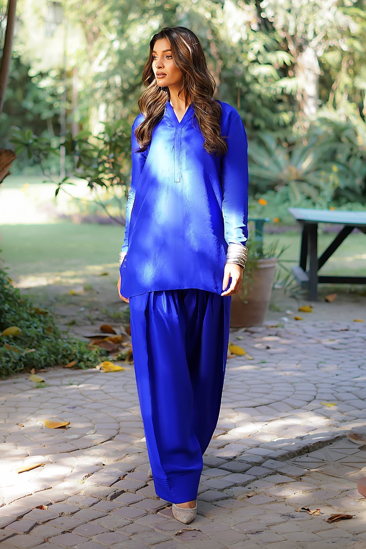 Erum Khan | Nue 25 | Cosmic Wave by Erum Khan - Designer Dress - Type: Ladies Clothes - Available at Libayah - 100% Original