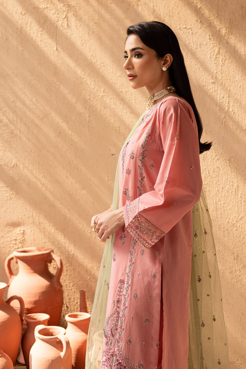 Batik | Nyra Embroidered Summer Solids | Anastasia by Batik - Designer Dress - Type: Ladies Clothes - Available at Libayah - 100% Original