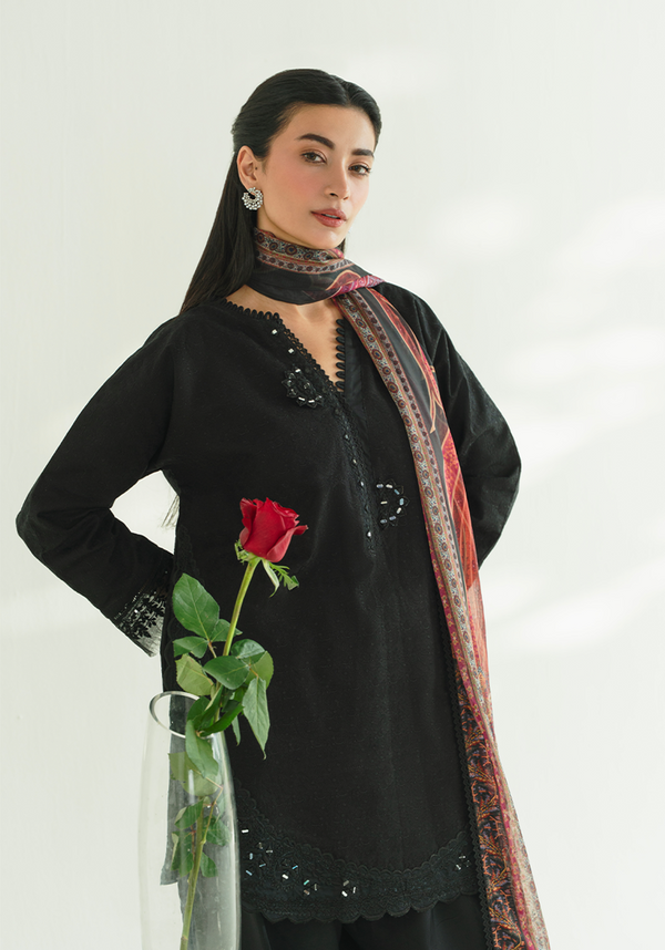 Zarqash | Whispers of Summer | MIDNIGHT WHISPERS - Designer Dress - Type : Ladies Clothes - Available at Libayah - 100% Original