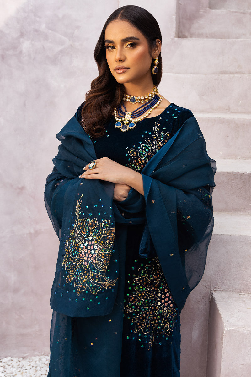 Chic Ophicial | Velveteen Luxury Fall Collection | Zaira by Chic Ophicial - Designer Dress - Type: Ladies Clothes - Available at Libayah - 100% Original