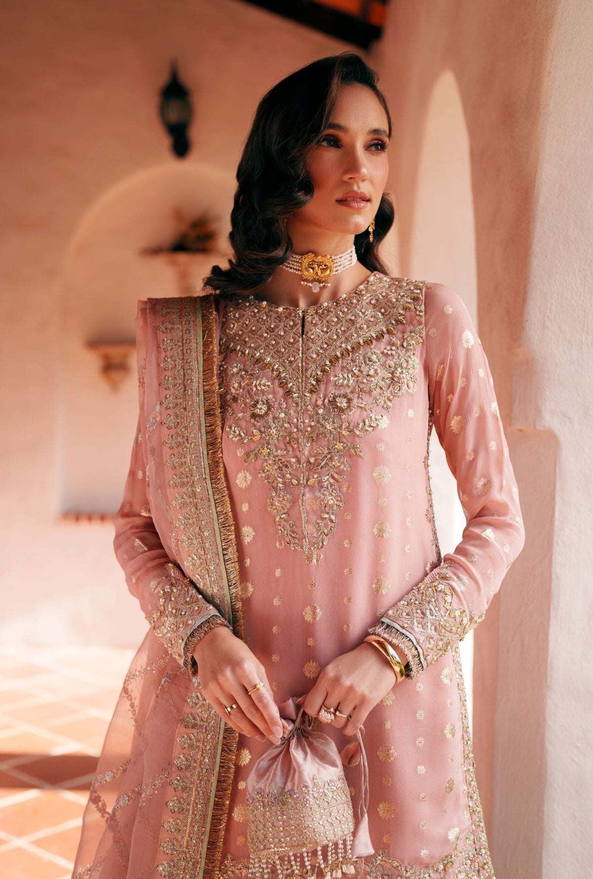 Inayat | Meharma Luxury Pret 26 | NAAZ by Inayat - Designer Dress  - Type : Ladies Clothes - Available at Libayah - 100% Original 