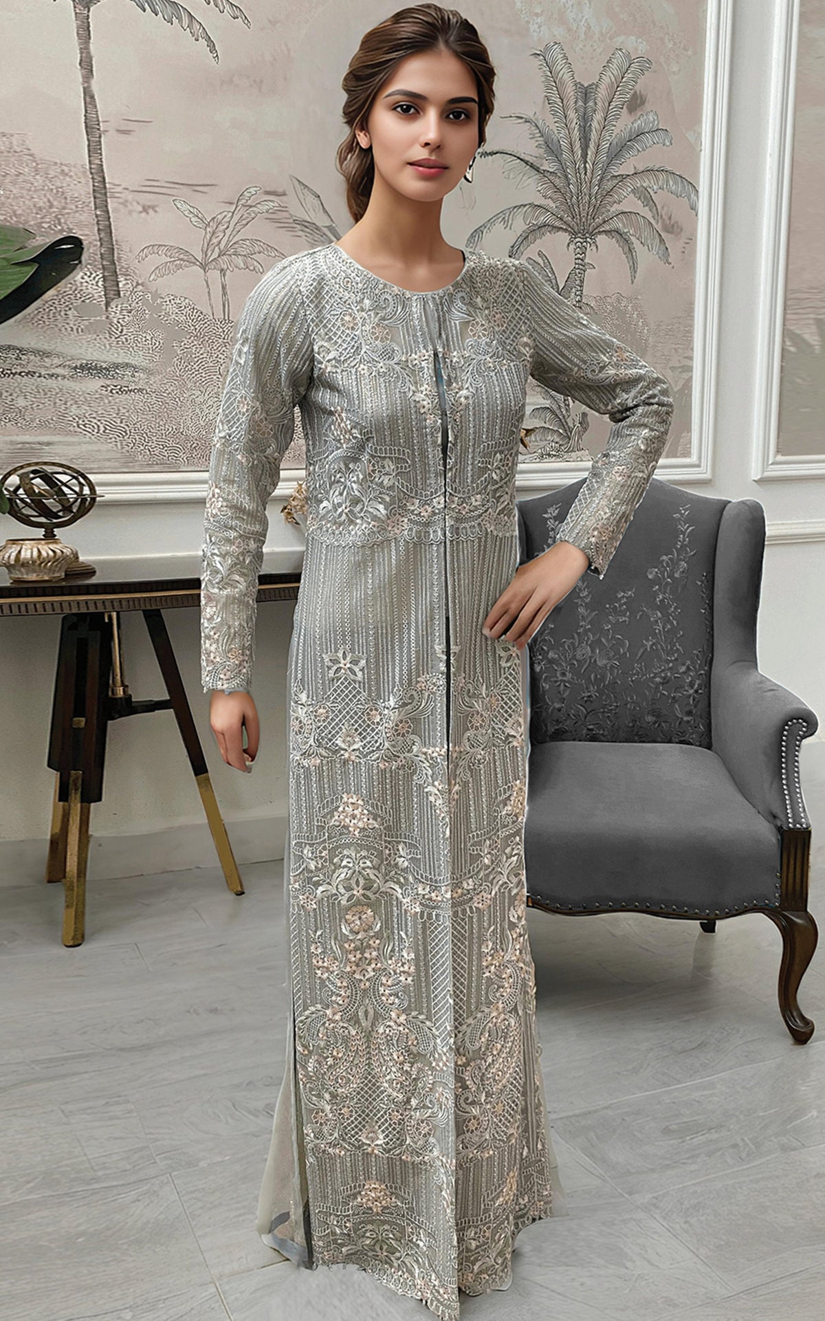 Threads and Motifs | Formal Dresses 24 | 9089 by Threads and Motifs - Designer Dress - Type: Ladies Clothes - Available at Libayah - 100% Original