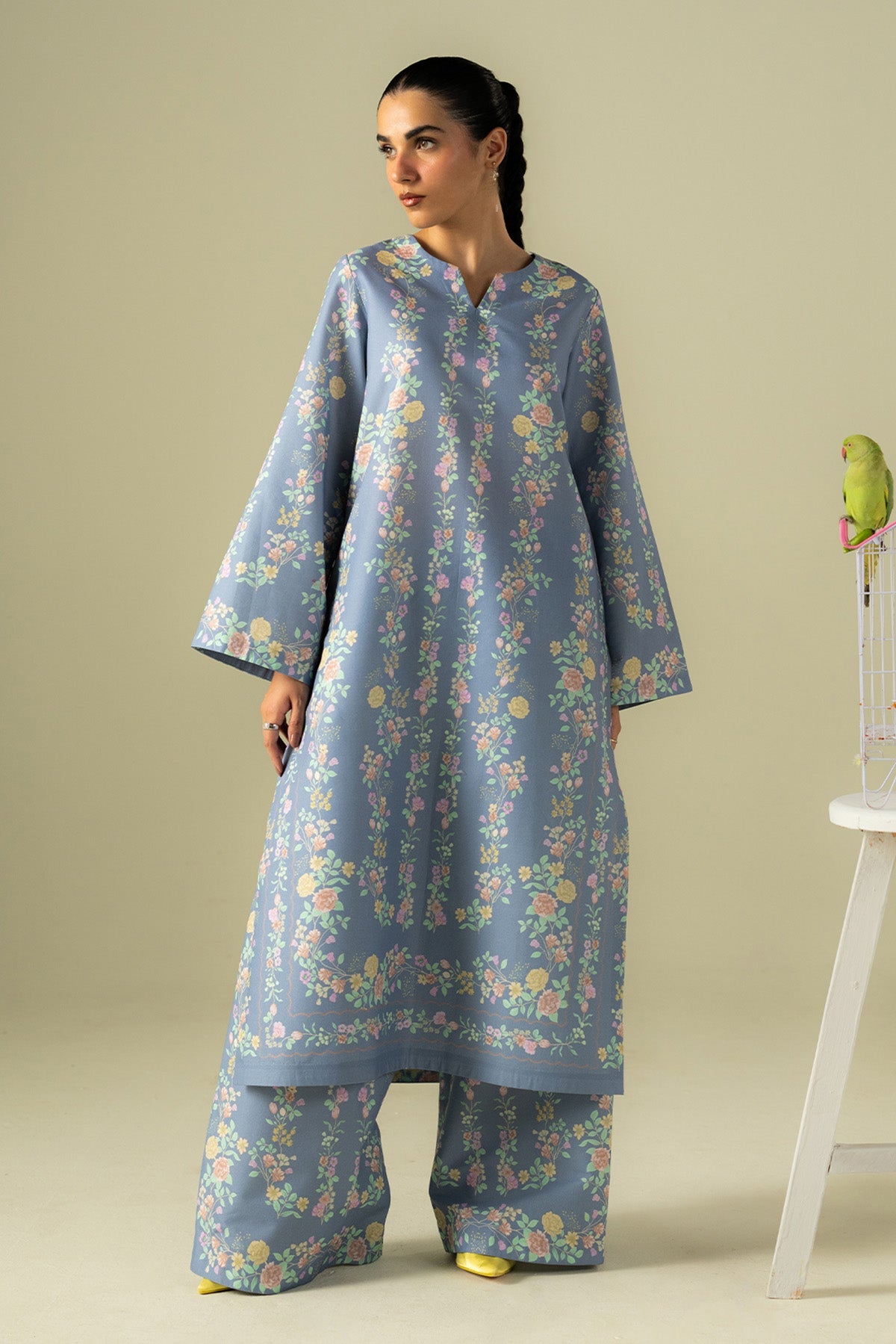Afrozeh | Coords 25 | Dappled by Afrozeh - Designer Dress  - Type : Ladies Clothes - Available at Libayah - 100% Original 