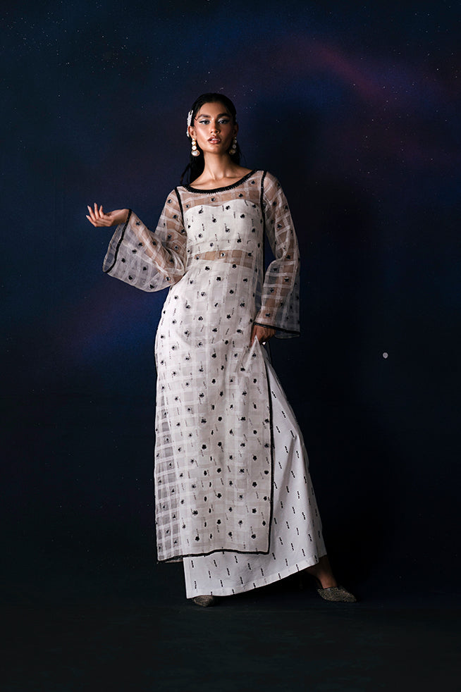 Fozia Khalid | Stardust Luxe | Valeria by Fozia Khalid - Designer Dress - Type: Ladies Clothes - Available at Libayah - 100% Original