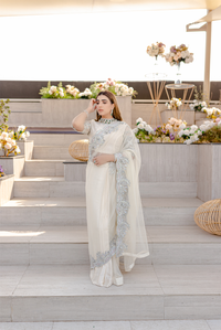 Ayesha and Usman | Celestial Night | Fleurine by Ayesha and Usman - Designer Dress - Type: Ladies Clothes - Available at Libayah - 100% Original