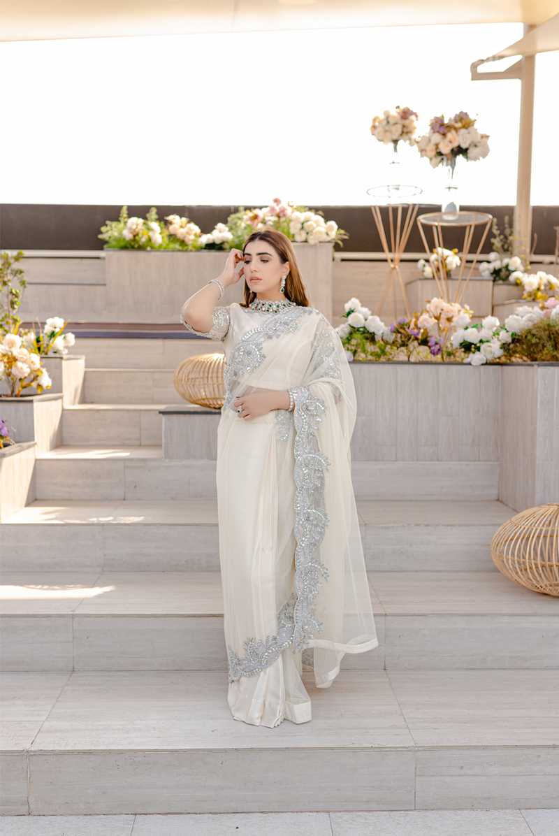 Ayesha and Usman | Celestial Night | Fleurine by Ayesha and Usman - Designer Dress - Type: Ladies Clothes - Available at Libayah - 100% Original