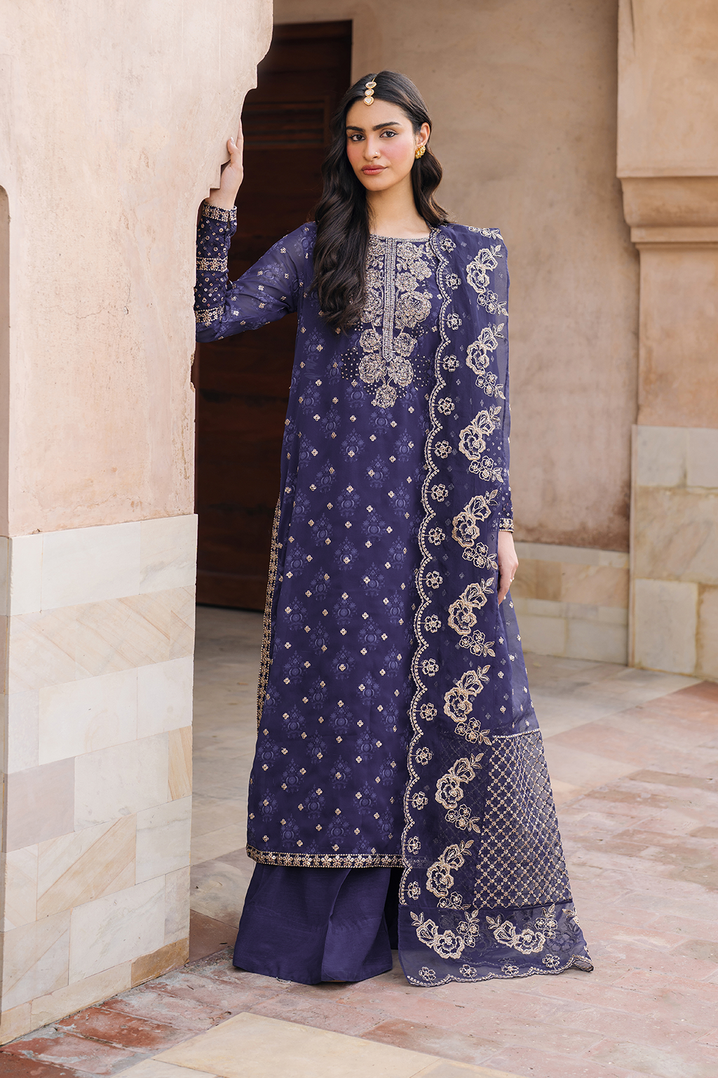 Iznik | Bandhani Formals | UE-325 by Iznik - Designer Dress - Type: Ladies Clothes - Available at Libayah - 100% Original