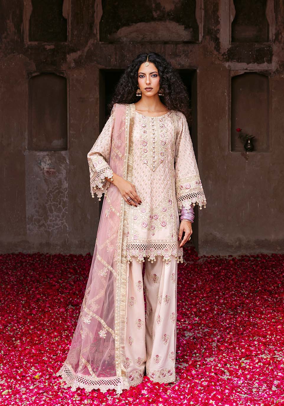 Bahar – authentic Pakistani formal dress from the Zarqash Arzoo Festive Collection collection for women in the UK.