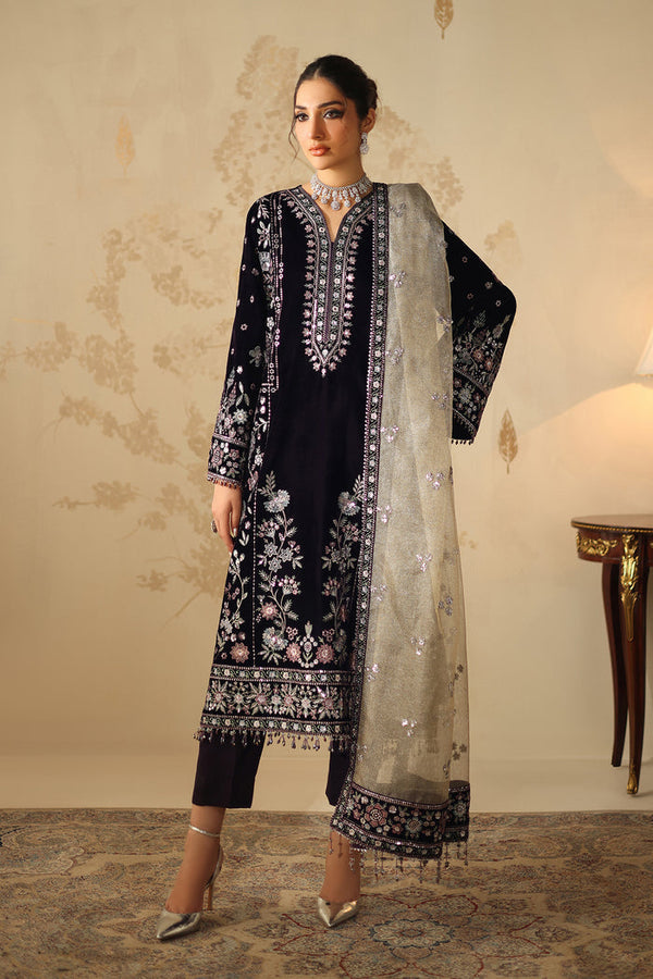 Baroque | Velvet 25 | UF-4321 by Baroque - Designer Dress  - Type : Ladies Clothes - Available at Libayah - 100% Original 