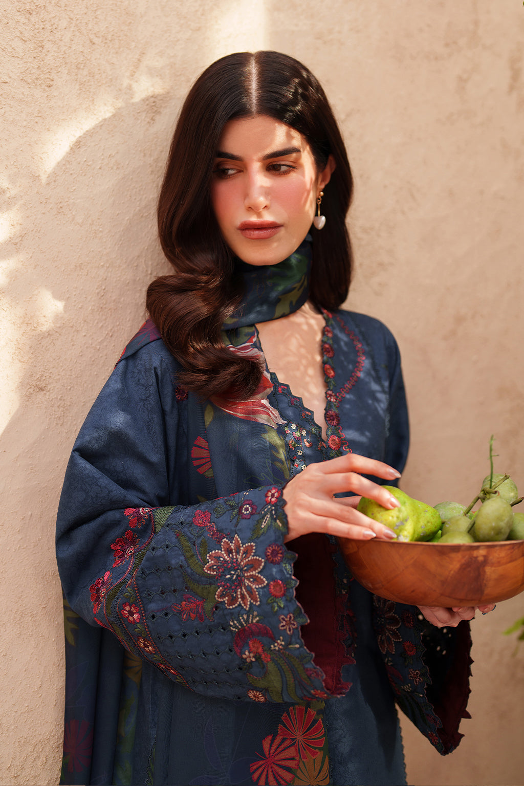 Iznik | Eid lawn | EL-01 Embroidered Lawn by Iznik - Designer Dress  - Type : Ladies Clothes - Available at Libayah - 100% Original 