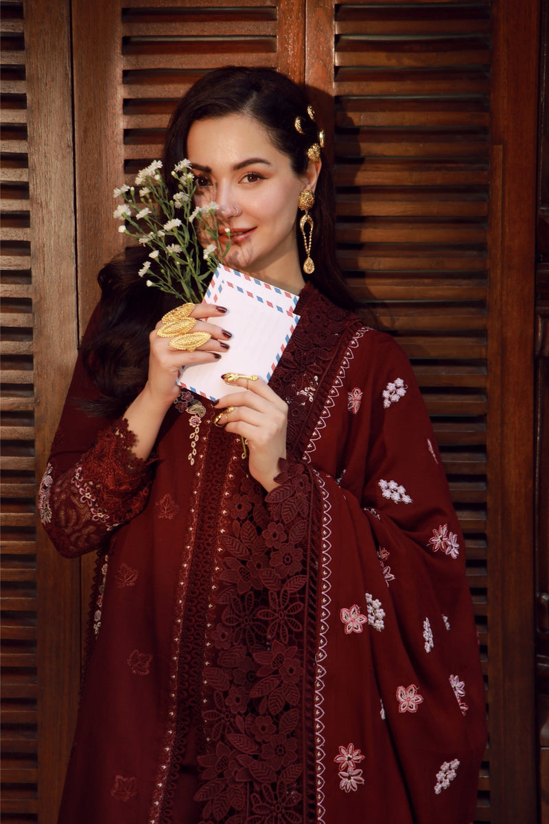 Maryam Hussain | Winter Shawl 25 | Taali by Maryam Hussain - Designer Dress - Type : Ladies Clothes - Available at Libayah - 100% Original 