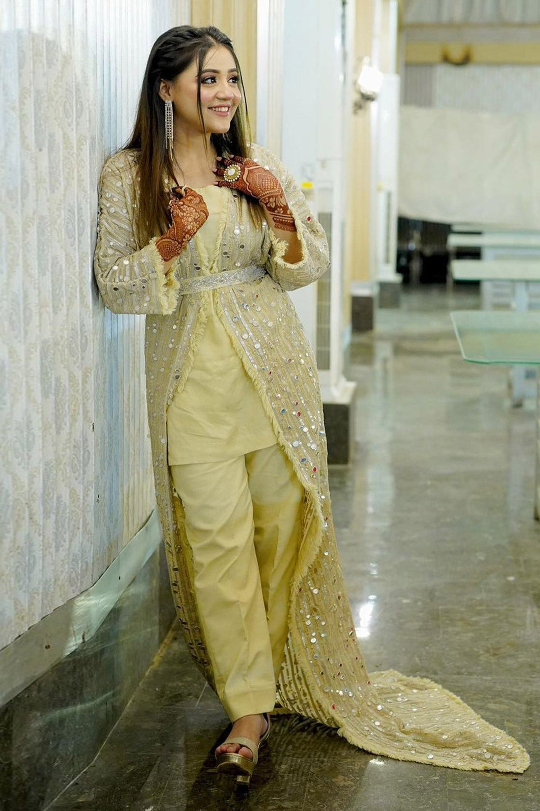 Mina Kashif | Luxury Pret | MK22-08 by Mina Kashif - Designer Dress - Type: Formal - Available at Libayah - 100% Original