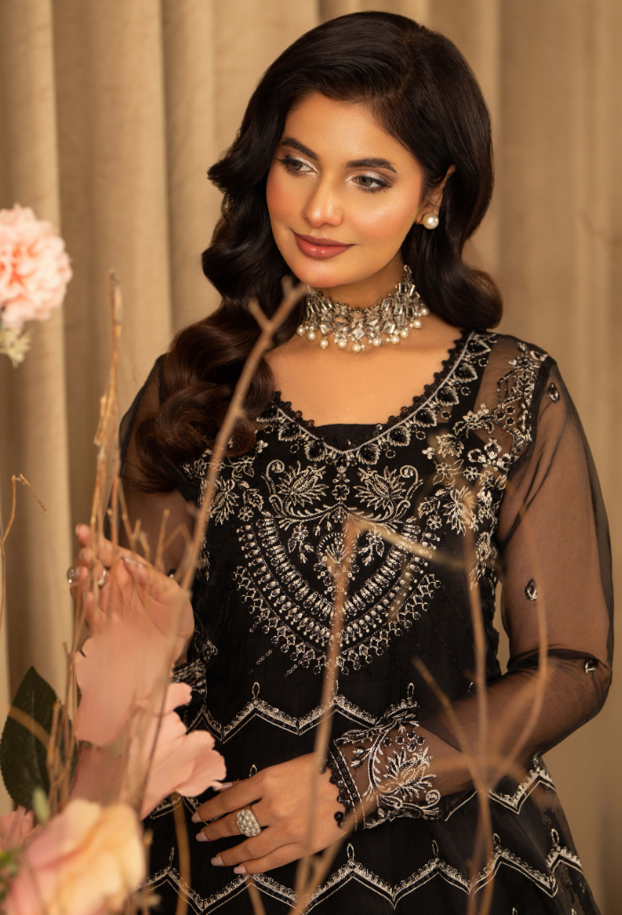 Humdum | Chiffon Collection | HOC - D11 by Humdum - Designer Dress - Type: Ladies Clothes - Available at Libayah - 100% Original