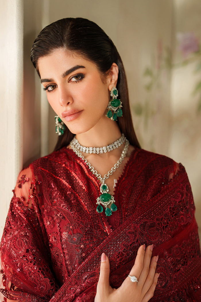 CH14-01 – authentic Pakistani formal dress from the Baroque Chantelle 25 collection for women in the UK.