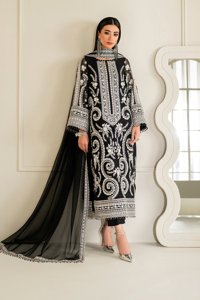 Baroque | Luxury Pret Formals | UF-4158 - Designer Dress - Type : Ladies Clothes - Available at Libayah - 100% Original