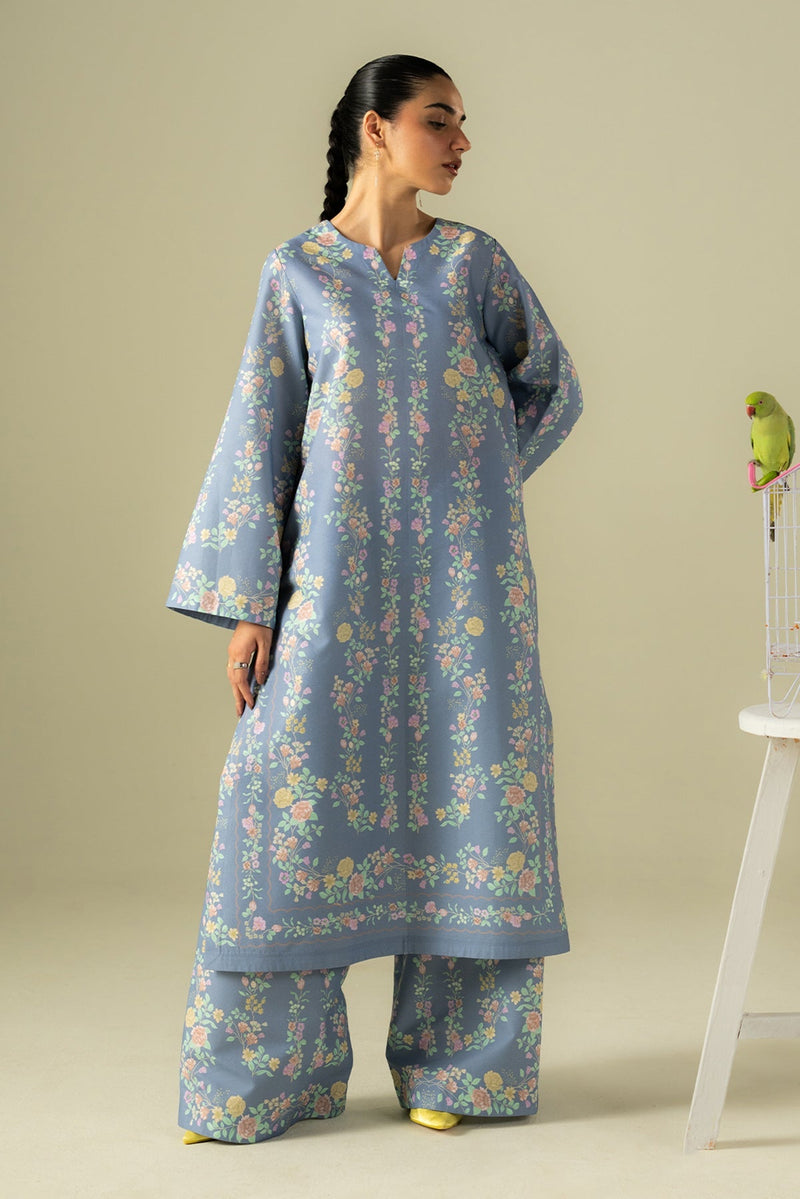 Baroque | Luxury Pret 24 | NET UF-515 by Baroque - Designer Dress - Type: Ladies Clothes - Available at Libayah - 100% Original