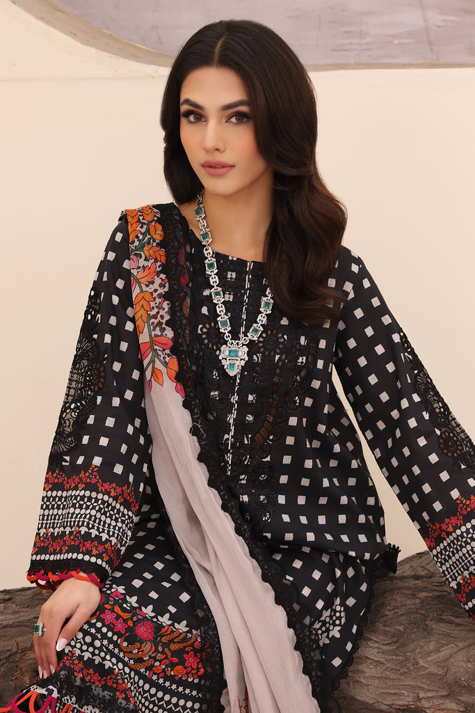 Charizma | Naranji Embroidered Lawn 24 | CN4-009 by Charizma - Designer Dress - Type: Ladies Clothes - Available at Libayah - 100% Original